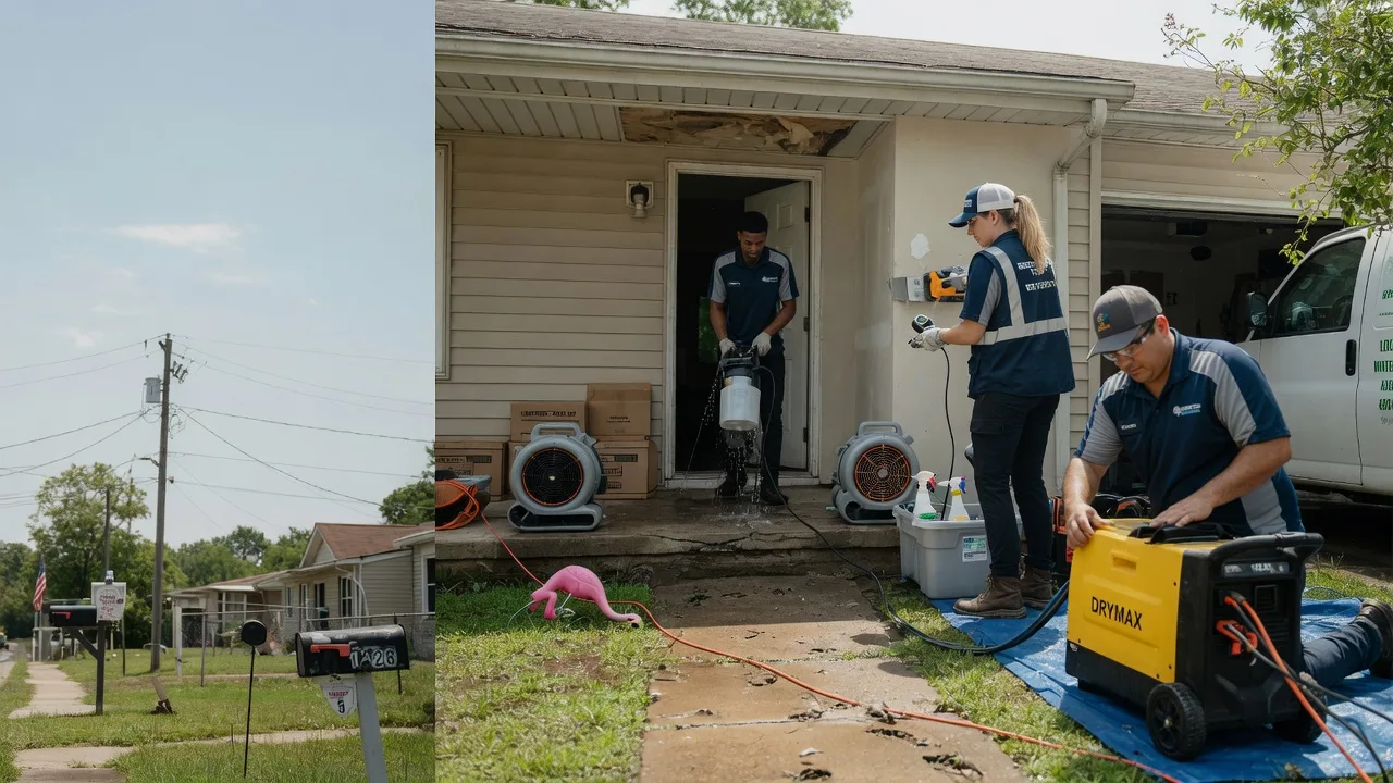 Storm Damage Water Removal in Winslow, AZ near me